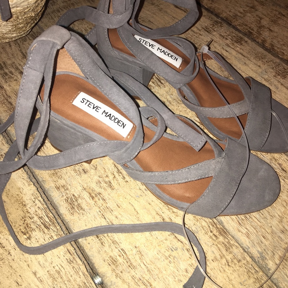 HOST PICK🌟Steve Madden Isabel tie up suede sandal - Picture 8 of 8